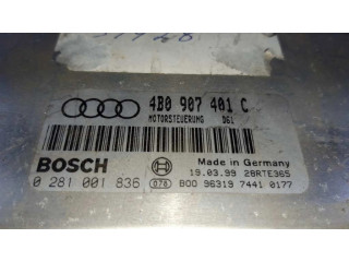 Блок управления двигателем Блок управления 4B0907401C, 0281001836   Audi A6 S6 C4 4A