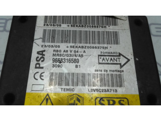 Блок подушек безопасности 9658316580   Citroen C3