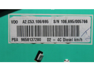 Přístrojová deska  Peugeot 407 2006 9658137280  