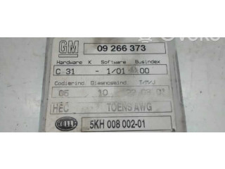 Блок управления двигателя 09266373, MODULOELECTRONICO   Opel Omega B2