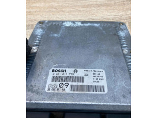 Řídící jednotka 9644606180, 0281010779   Peugeot 307 2001