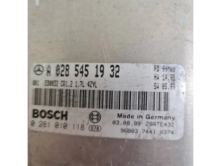 Блок управления двигателя A0285451932, 28RTE432   Mercedes-Benz A W168