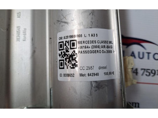 Подушка безопасности пассажира A1648600805, 642940   Mercedes-Benz ML W164