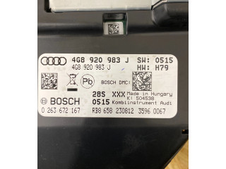 Панель приборов 4G8920983J, 4G8920983   Audi A7 S7 4G       