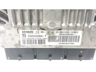 Řídící jednotka 5WS40060IT, 9658763980   Peugeot 607 2006
