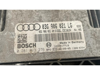 Блок управления двигателя 03G906021AN, 0281013276   Audi A3 S3 8P