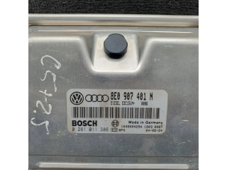 Блок управления двигателя 8E0907401N, 0281011386   Audi A6 S6 C5 4B