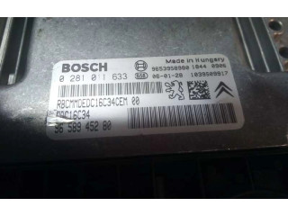 Řídící jednotka 0281011633, BOSCH   Peugeot 407 2006