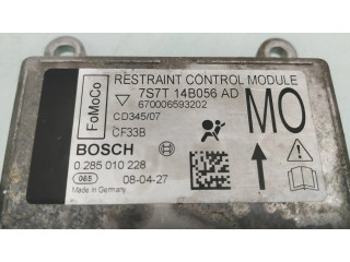 Блок подушек безопасности 7S7T14B056AD, 0285010228   Ford Mondeo MK IV