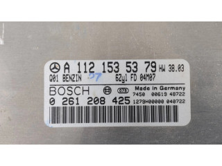 Řídící jednotka A1121535379, 0261208425   Mercedes-Benz ML W163 2005