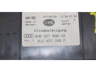 Блок управления климат-контролем 8L0820043M   Audi A3 S3 8L