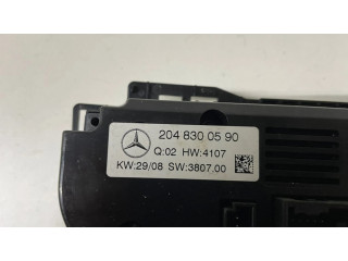 Блок управления климат-контролем 2048300590, 380700   Mercedes-Benz C W204