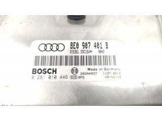 Блок управления двигателем Блок управления 8E0907401B, 0281010446   Audi A4 Allroad