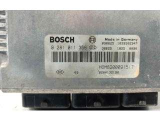 Блок управления двигателя 8200091517, 0281011356   Nissan Primastar