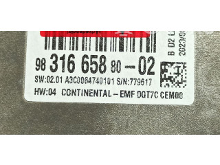 Экран дисплея вверх     9831665880, 98075397ZD    Peugeot Expert 