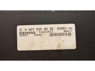 Блок управления коробкой передач 5WK33922, A0305452032   Mercedes-Benz SLK R170