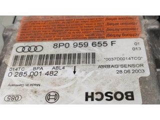 Блок подушек безопасности 8P0959655F, 0285001482   Audi A3 S3 8P