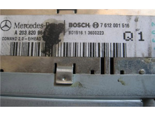 Дисплей    7612001516, A20382096   Mercedes-Benz C W203