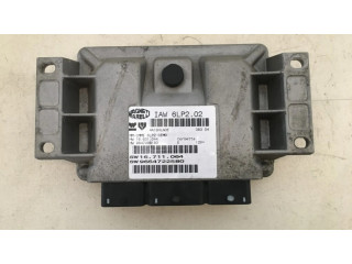 Блок управления двигателя SW9654722580, 9647498180   Citroen C3