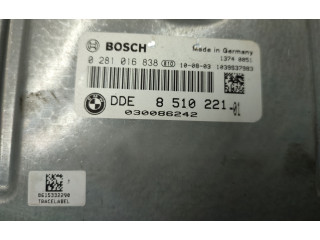 Řídící jednotka 8510221, 0281016838   BMW 3 E90 E91 2011