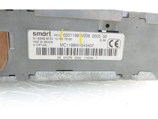 Vstřikovací lišta 9183468151   Smart ForTwo I    M 160 E6AL B03 