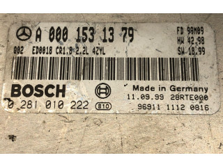 Блок управления двигателем ECU 0001531379   Meredes-Benz C AMG W202