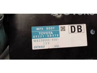 Блок управления 897600D031, MB1584005280   Toyota Yaris