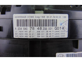 Přístrojová deska  Mercedes-Benz GLK (X204) 2010 A2045407848  