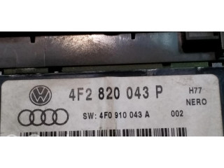 Блок управления климат-контролем 4F2820043P   Audi A6 S6 C6 4F