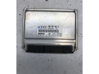 Блок управления двигателя 4B0907401H, 0281001781   Audi A6 S6 C5 4B