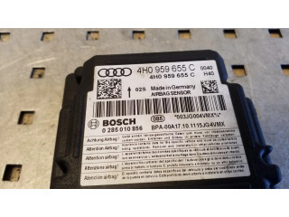 Блок подушек безопасности 4H0959655C, 0285010856   Audi A8 S8 D4 4H