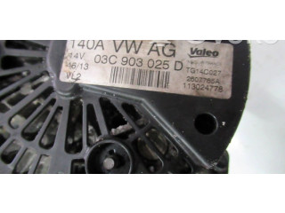 Генератор 03C903025D, 2607765A   Seat Altea XL      