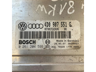 Блок управления двигателя 4D0907551G, 26SA4927   Audi A8 S8 D2 4D