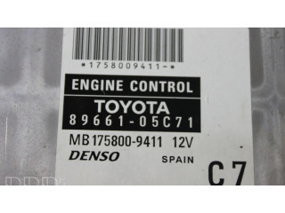 Блок управления двигателя 8966105C71   Toyota Avensis T250