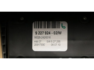 Блок управления климат-контролем 9227924, 9227924-02   BMW X6 E71