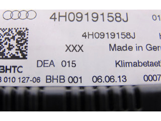 Блок управления климат-контролем 4H0919158J   Audi A8 S8 D4 4H