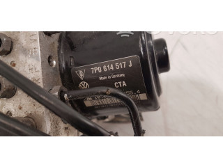 Блок АБС 7P0614517J   Volkswagen  Touareg II  2010 - 2018 года