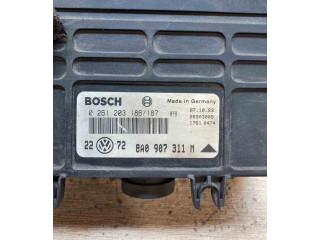 Блок управления двигателем Блок управления 8A0907311M, 0261203186   Volkswagen Vento