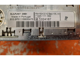 Řídící jednotka 7645111392, 7645111392   Peugeot 407 2006