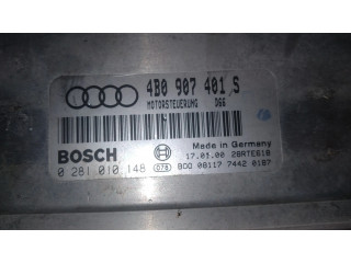 Блок управления двигателя 4B0907401S, 0281010148   Audi A6 S6 C5 4B