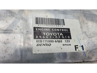 Блок управления двигателя 896610F010   Toyota Corolla Verso E121