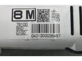 Дисплей    78100SNDG100   Honda Civic
