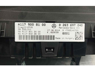 Přístrojová deska  Mercedes-Benz CLA C117 X117 W117 2014 A1179008100, 0263697040  