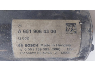 Стартер  6519064300, 0001139085   Mercedes-Benz Vito Viano W447