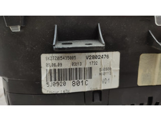 Přístrojová deska  Skoda Fabia Mk2 (5J) 2010 5J0920801C  