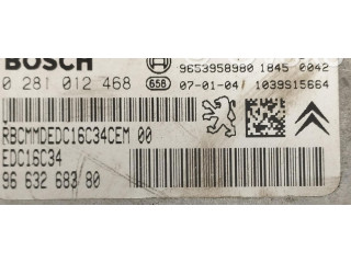Řídící jednotka 0281012468, 0281012468   Citroen Xsara Picasso 2006