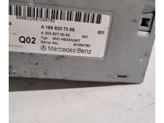 Pojistková skříňka Радио/ проигрыватель  / навигация A1698207389, A2038270062   Mercedes-Benz B W245 2006