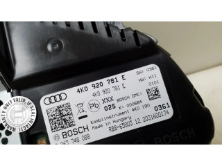 Панель приборов 4K0920781E   Audi A6 S6 C8 4K       