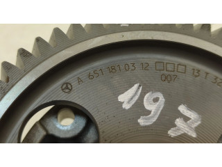 Масляный насос  651911 A6511810820, A6511810312  Mercedes-Benz C W204 