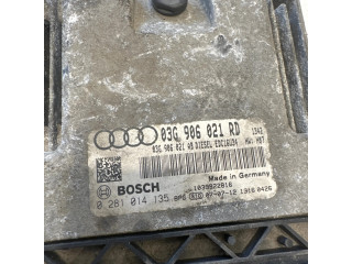 Блок управления двигателя 0281014135, 03G906021RD   Audi A3 S3 A3 Sportback 8P